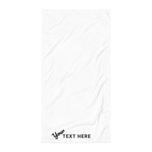 Custom Embroidered Towels